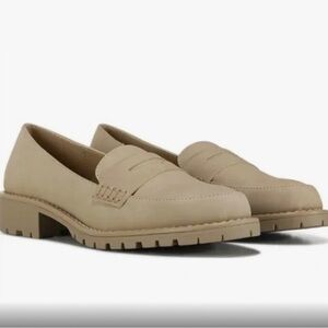 Dolce Vita Catalina Loafers Lug Sole Nude Light Camel Beige Women’s 8